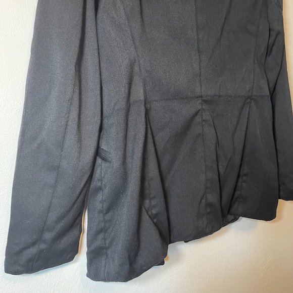 Giorgio Armani Women's Black Wool Blazer Jacket Made in Italy Sz 40 Giacca Donna - Picture 10 of 12